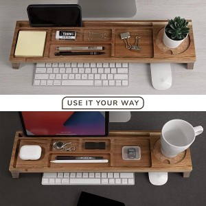 Customized Natural Wooden Modern Desktop